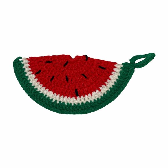Handmade Hand Crafted Watermelon Fruit Pot Holders - Picture 2 of 5